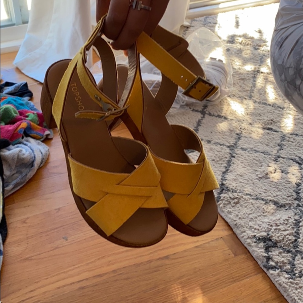Top shop summer sandals never worn